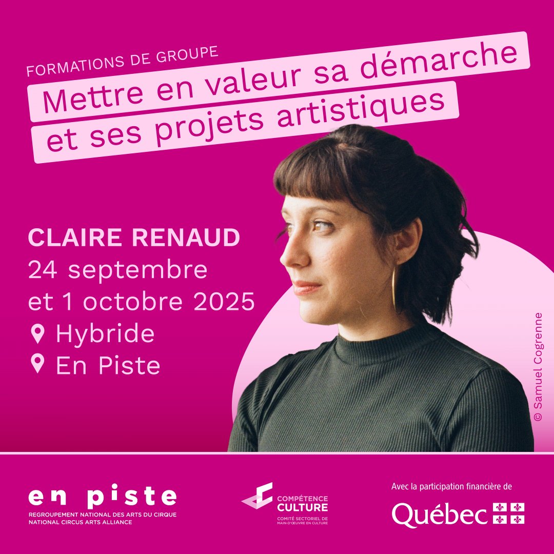 Showcasing Your Artistic Approach and Projects | With Claire Renaud