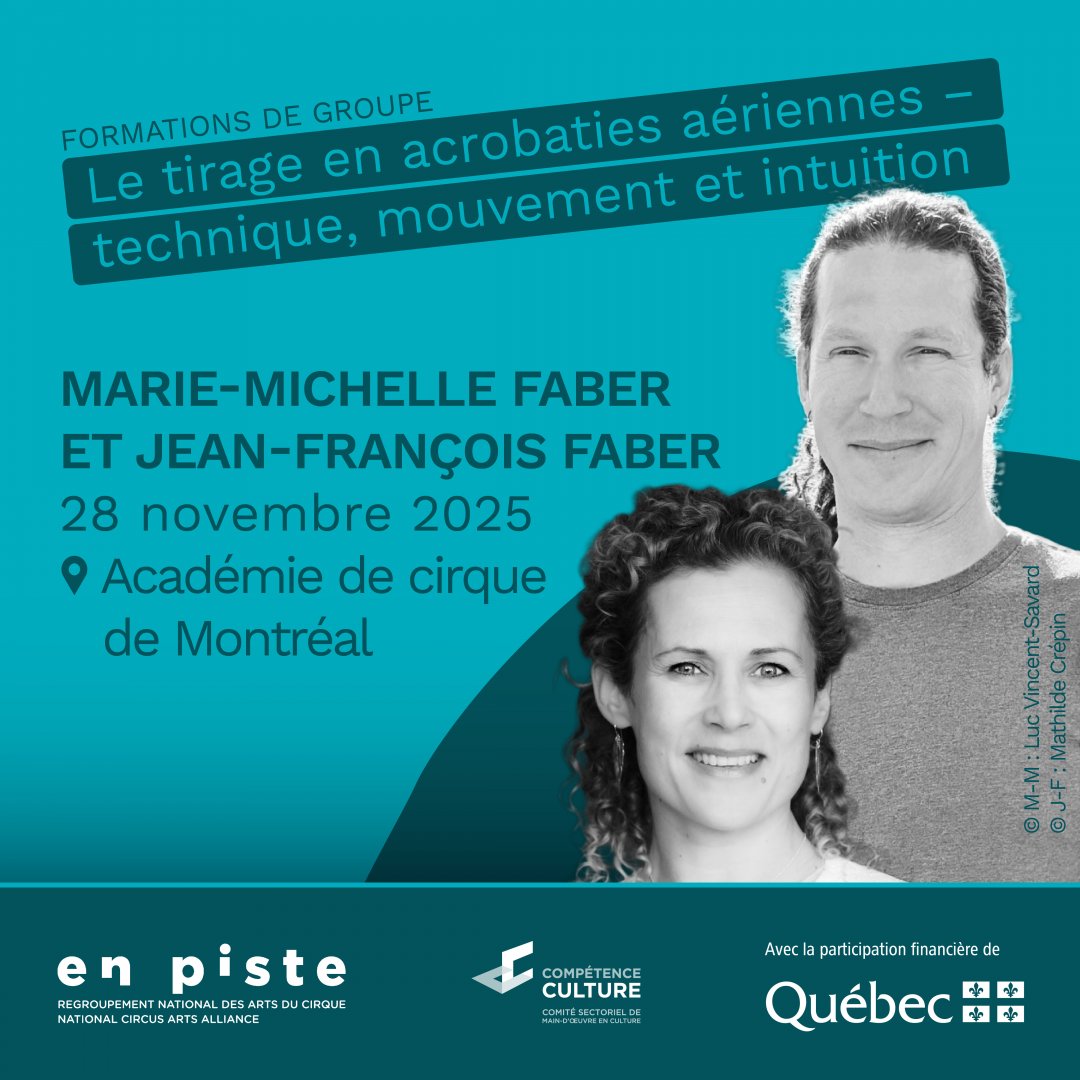 Pulling in Aerial Acrobatics – Technique, Movement, and Intuition | With Marie-Michelle Faber and Jean-François Faber 