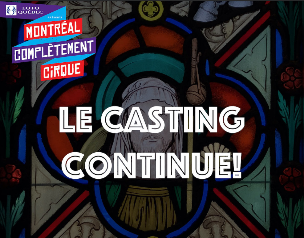 Casting call for Quebec-based circus artists