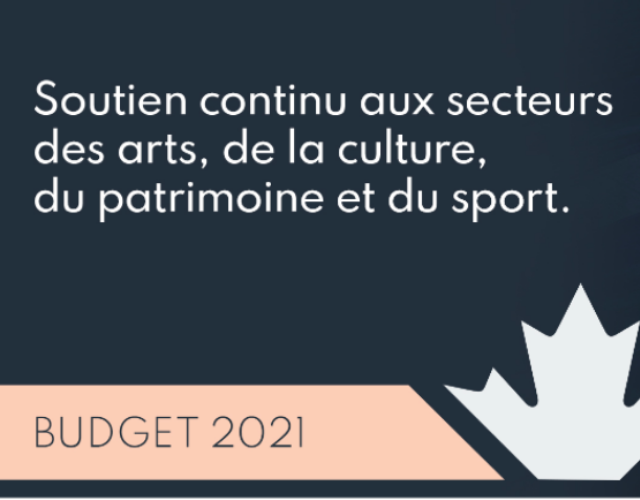 Continued Support for Arts, Culture, Heritage and Sport Sector Organizations